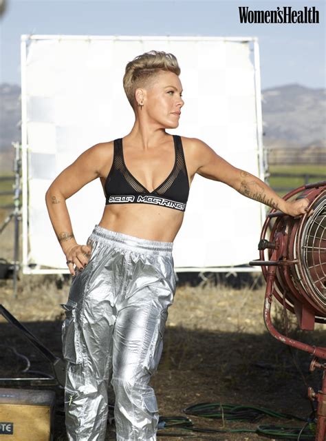 Pink Shares Workout Routine With Women's Health | POPSUGAR Fitness Photo 3