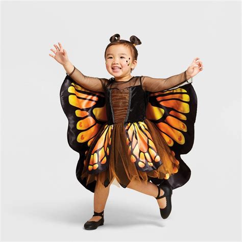 Halloween Toddler Monarch Butterfly Halloween Costume 18-24M - Hyde and Eek! Bo… | Toddler ...