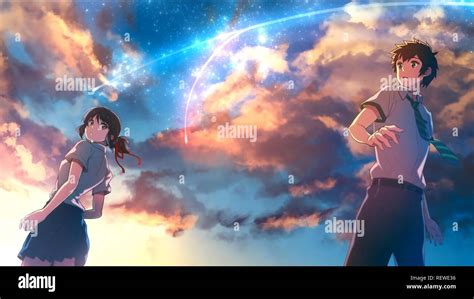 Mitsuha Taki Your Name High Resolution Stock Photography and Images - Alamy