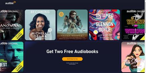 How to sign up for an Audible trial and get two free audiobooks