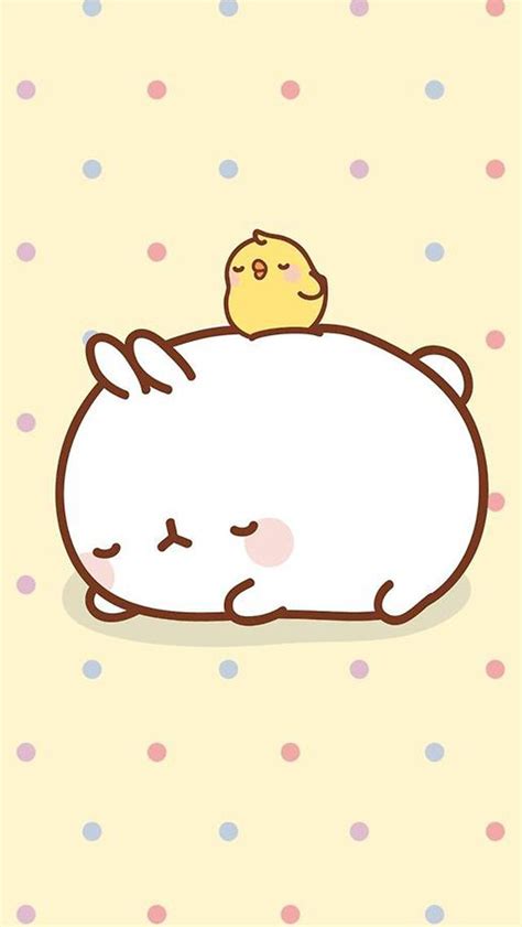 Molang Wallpaper, Wallpaper Iphone Cute, Chibi Kawaii, Kawaii Art ...