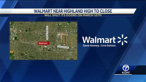 Albuquerque Walmart to close