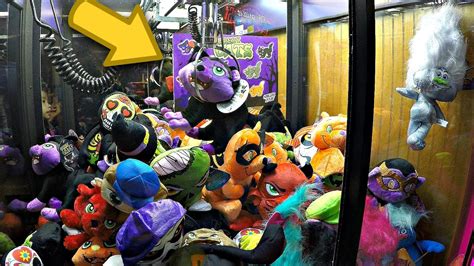 WINNING Plush Toys At The Claw Machine Prize Arcade Skill Crane - Lots ...