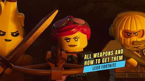 All LEGO Fortnite Weapons and How to Craft Them - GameRiv