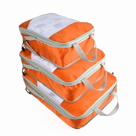 3PCS Compression Packing Cubes Waterproof Travel Luggage Storage Bag Organizer | Walmart Canada