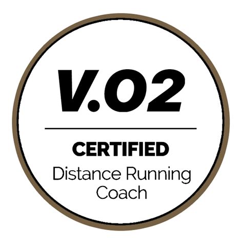 VDOT Certified Running Coach - VDOT O2 Registry