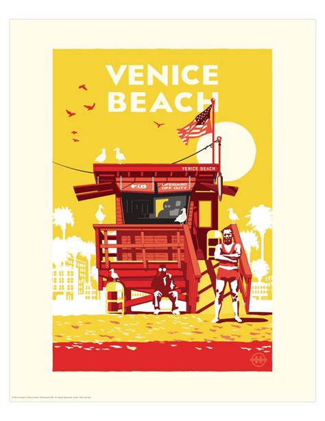 Venice Beach Wall Mural - Murals Your Way