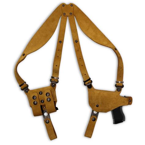 Suede Shoulder Holster, TAURUS Defender 856 38 Spl