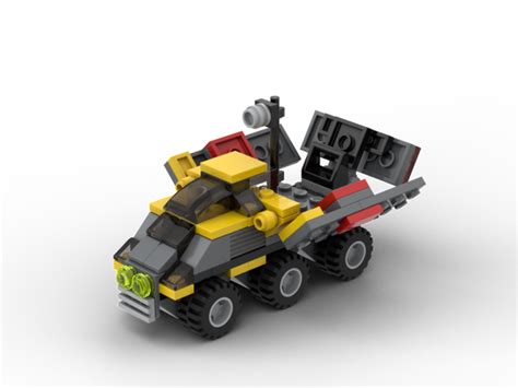 LEGO MOC 4891 Moon Rover (Extra) by magle | Rebrickable - Build with LEGO