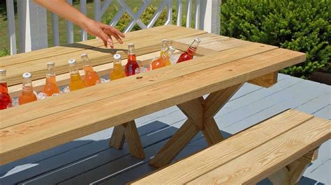 New Scaffold Table Pallet Picnic Tables Diy Outdoor F - vrogue.co