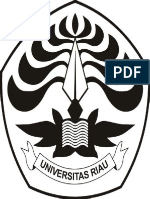 Halaman Unduh untuk Logo Unri Universitas Riau Hitam Putih | Pdf