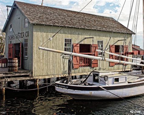 Mystic Seaport 3 New England Photograph by Jake Steele