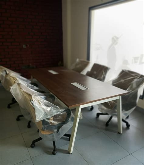 Rectangular Teak Wood Wooden Conference Table at Rs 15500 in New Delhi ...