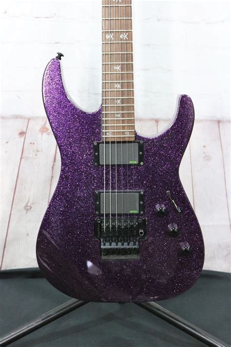 ESP LTD KH-602 Purple Sparkle Kirk Hammett Signature