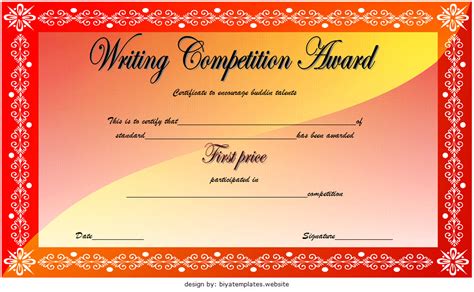 Contest Winner Certificate Template: 30+ Unexplored Designs