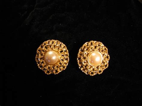 Vintage Givenchy Earrings (signed) Big and Bold