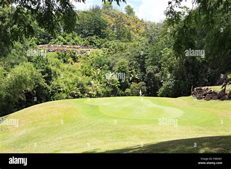 Golf course at the Constance Lemuria Resort Stock Photo - Alamy