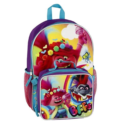 Universal Trolls World Tour Backpack with Lunch Box - Shop School ...