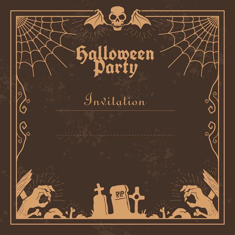 Free Printable Halloween Invitations