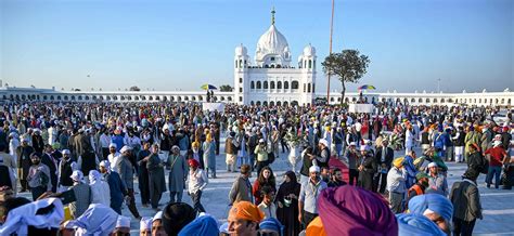 In pictures: Pakistan welcomes scores of Sikh pilgrims to Gurdwara ...