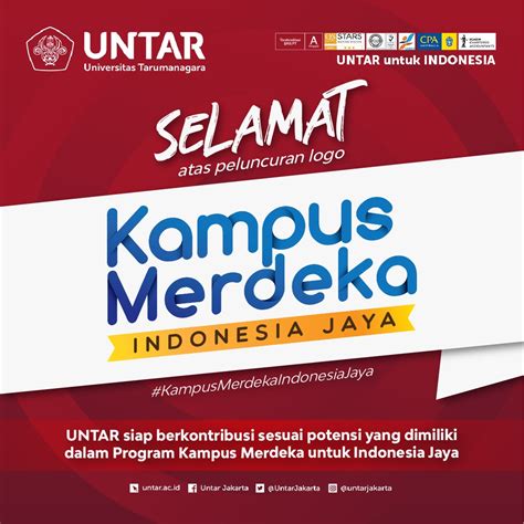 Peluncuran Logo Kampus Merdeka Indonesia Jaya | Universitas Swasta di Jakarta, Universitas ...