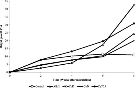 Effect of Frankia strains Allo2, CcI3, CeD and Cg70.9 inoculation on C ...