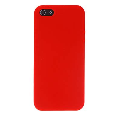 Quality Silicone Soft Case for iPhone 5/5S (Assorted Colors) 903234 ...