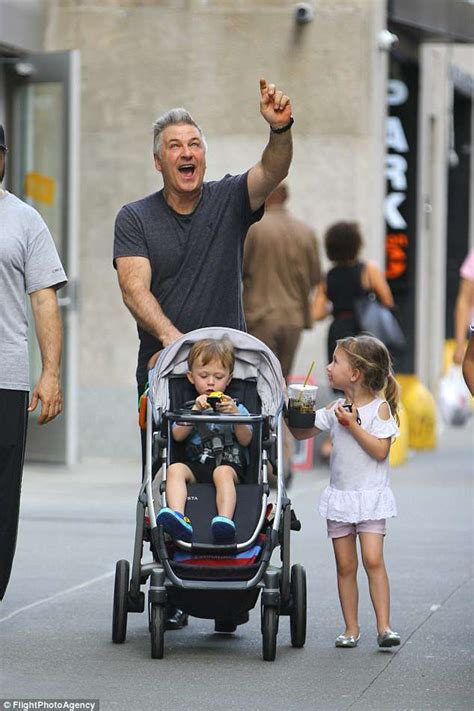 Alec Baldwin is every inch the family man as he spends quality time ...