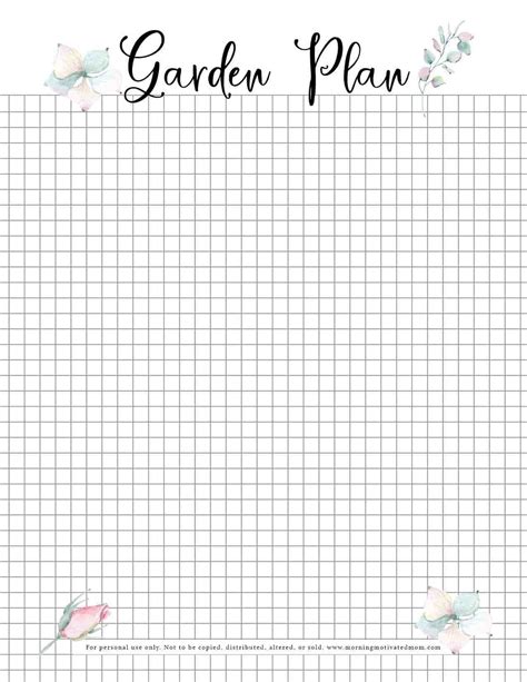 Free Printable Garden Planner for Organizing Your Flower and Vegetable ...