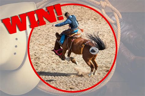 WIN Cheyenne Frontier Days Rodeo Tickets!