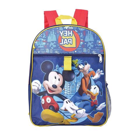 Disney Mickey Mouse Boys School Backpack Lunch Box