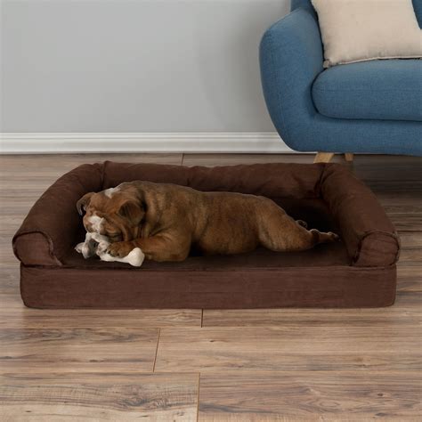 1 Piece Chocolate Extra Large 42 Inches Orthopedic Memory Foam Comfort ...