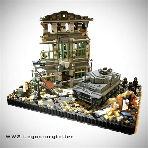 SET 002- Premium WW2 LEGO Diorama | WLST - Custom Lego