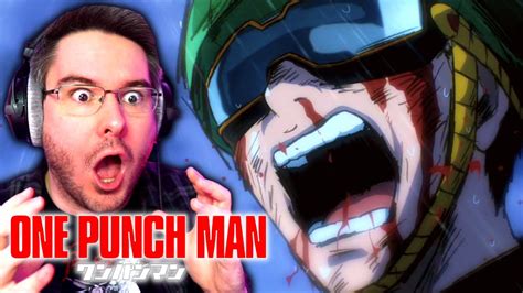 MUMEN RIDER VS THE DEEP SEA KING! | One Punch Man Episode 9 & 10 REACTION | Anime Reaction - YouTube