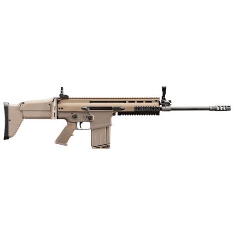 FN America FN SCAR 17S .308 Win/7.62 Semi-Automatic AR-10 Rifle, FDE ...