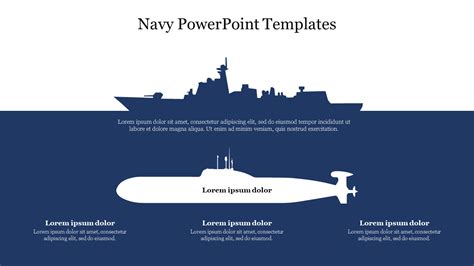 Navy PowerPoint Templates Presentation & Google Slides