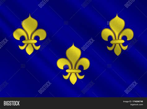 Flag Ile-de-France Image & Photo (Free Trial) | Bigstock