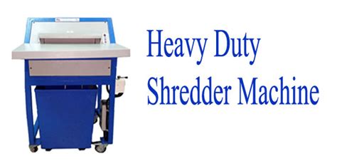 Heavy Duty Shredder Machine|Heavy Duty Industrial Shredder Machine