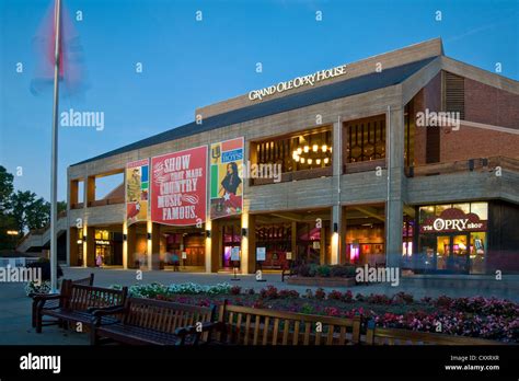 Grand Ole Opry House Exterior, Nashville, Tennessee, USA Stock Photo ...