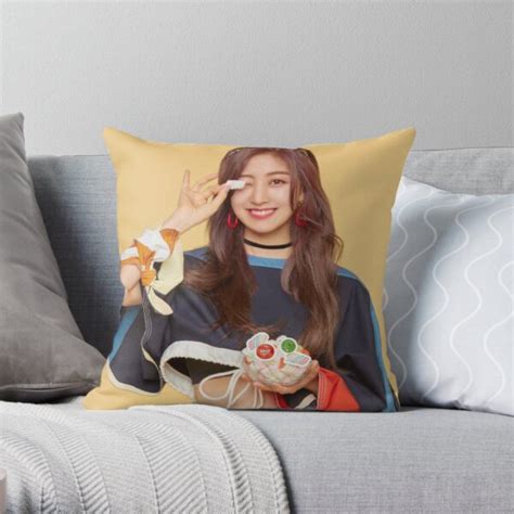 Twice Merch - TWICE JIHYO Throw Pillow RB2507 | Korean Pop Shop