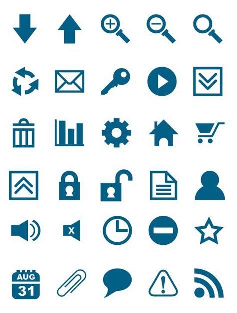 Free Vector Icon Set | Free Icon | All Free Web Resources for Designer - Web Design Hot!