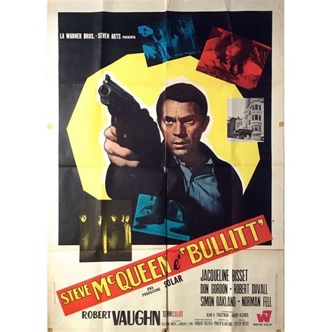 BULLITT Movie Poster 39x55 in.