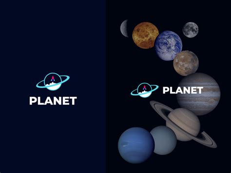 Planet logo design by Tanzina Akter on Dribbble