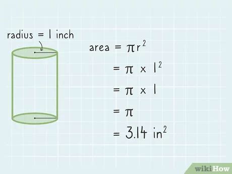 how to work out the volume of a cylinder