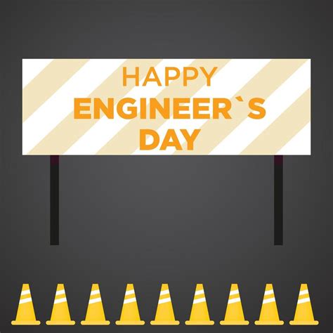 International engineers day celebration, Happy engineers day 10973529 Vector Art at Vecteezy