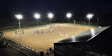 Lighting an Equestrian Arena - Use Horse Sense - Lightmart.com