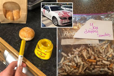 Social media users share petty revenge pranks from injecting doughnuts with mustard to filling ...