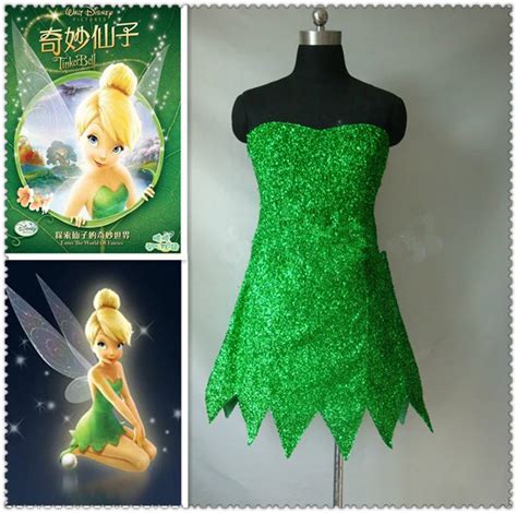 Tinker Bell Princess Dress Tinker Bell Adult Women Costume Dance Party Cosplay Costume-in Movie ...