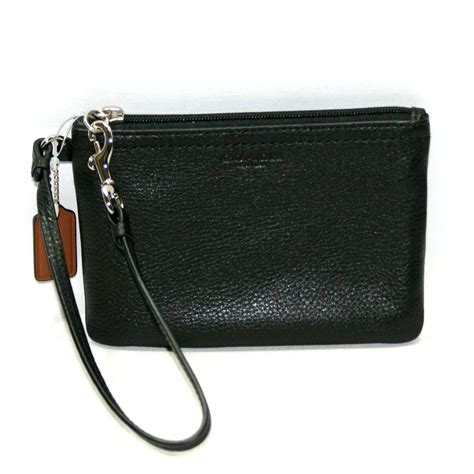 Black Leather Wristlet Wallet | semashow.com