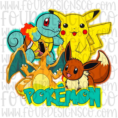 Neon Pokémon – Four Designs Co